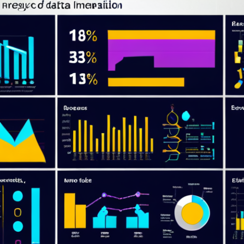 Home 11 A Vibrant Data Visualization**
Prompt: "A visually stunning data visualization representing Big Data concepts. Use bright, modern colors, infographic elements, and abstract shapes to convey the flow of information. Show connections between different data points. The overall style should be clean and professional, appealing to a Spanish-speaking audience interested in technology. Consider incorporating elements that reflect the energy of a modern European city."
**