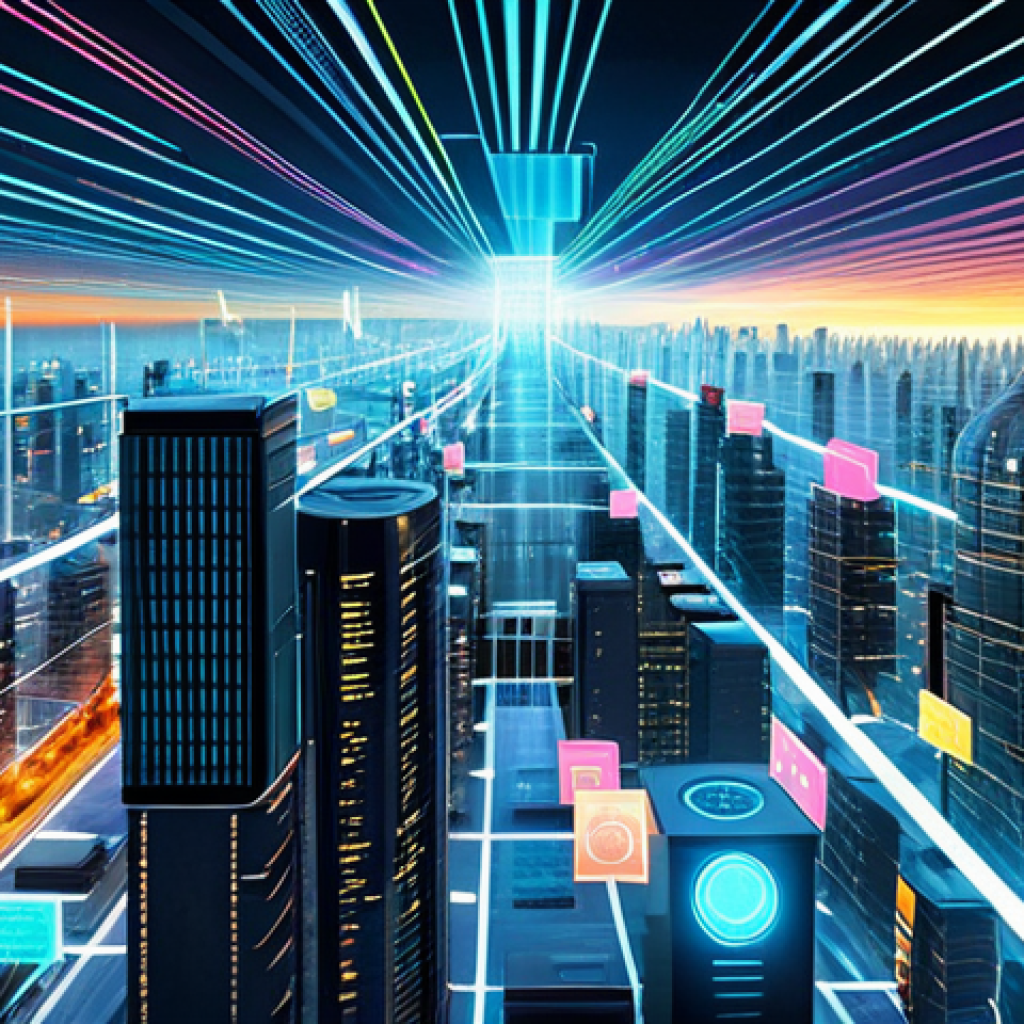 빅데이터 현업 기술자와의 인터뷰 - Cloud Computing & Big Data Visualization**

"A futuristic cityscape where data streams flow into a c...