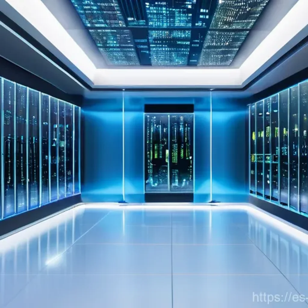 빅데이터 기술자의 데이터 분석 툴킷 - **Orchestrating the Data Symphony:** A panoramic, high-tech control room with a central, luminous ho...
