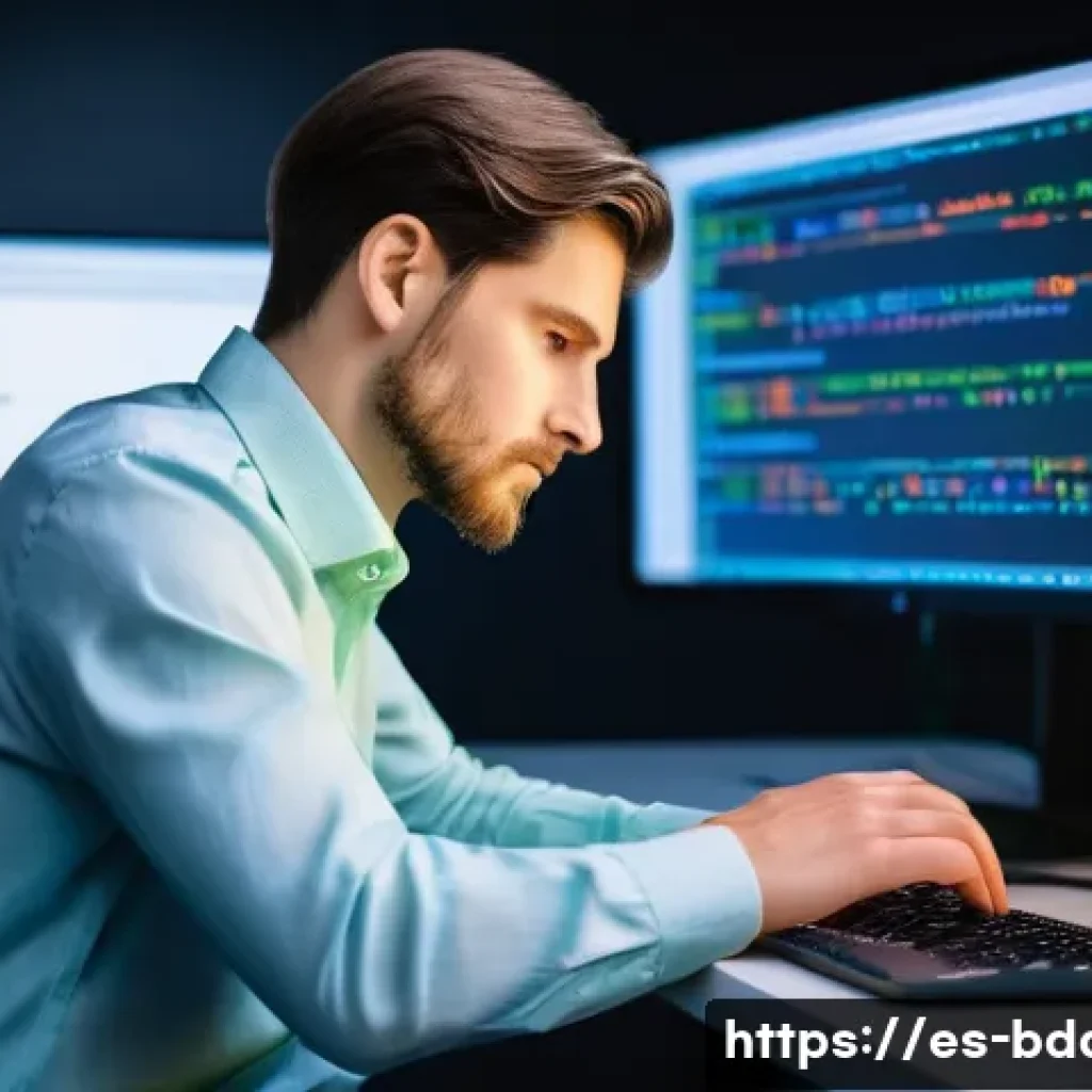 빅데이터 기술자의 직무별 역량 요구사항 - **Prompt for "Dominating the Pillars of Programming and Databases":**
    "A male data engineer in h...