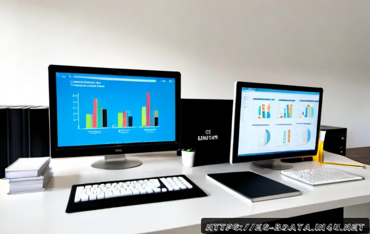 빅데이터 분석 도구 무료 유료 비교 - Photorealistic split-screen comparison scene for free versus paid big data analytics tools: left sid...
