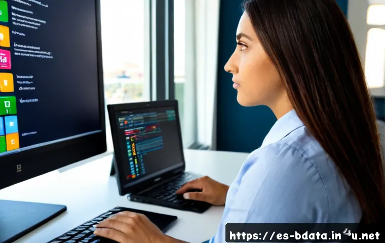 빅데이터 실무에서 데이터 클렌징 자동화 - Photorealistic modern data operations office in Madrid, a Spanish data analyst reviewing an automate...
